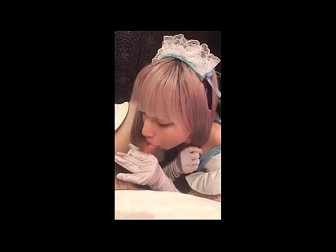 ❤️ Yapon İdolü [mayuka], Fransız qulluqçu kostyumu, 1-ci hissə, oral seks və losyonla qaxmaq ️❌ Fəsişlər bizdə ☑